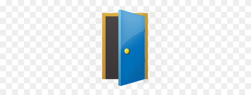 260x260 Download Open Door Icon Png Clipart Computer Icons Clip Art - Door Images Clip Art