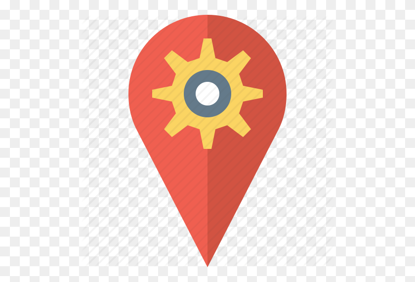 512x512 Download Orange Clipart Google Maps Computer Icons Map,line - Engine Clipart