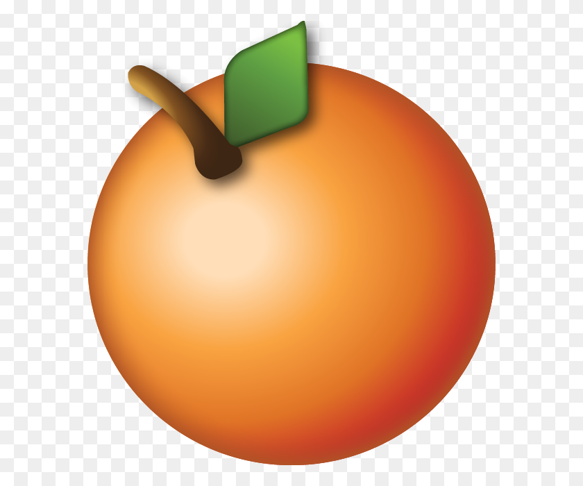 640x640 Скачать Апельсин Emoji Icon Emoji Island - Апельсины Png