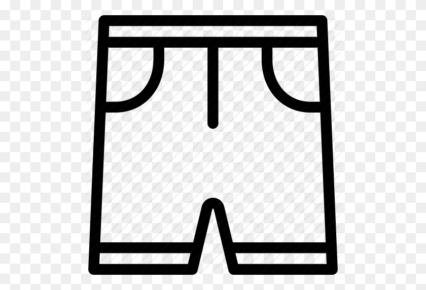 512x512 Download Outline Images Of Summer Clothes Clipart Clothing Pants - Pants Clipart Black And White