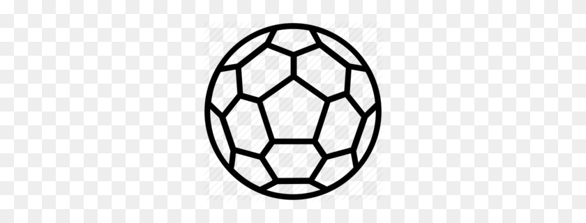 260x260 Download Outline Of A Football Clipart Ball Clip Art - Soccer Dribbling Clipart