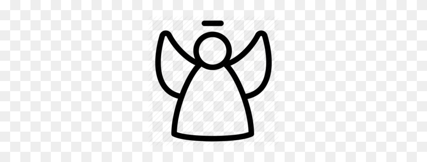 260x260 Download Outline Of An Angel Clipart Angel Clip Art Angel - Volleyball Outline Clipart