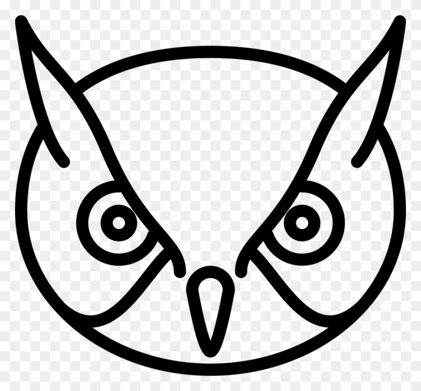 900x830 Download Owl Head Png Clipart Pig Coloring Book Colouring Pages - Pig Black And White Clipart