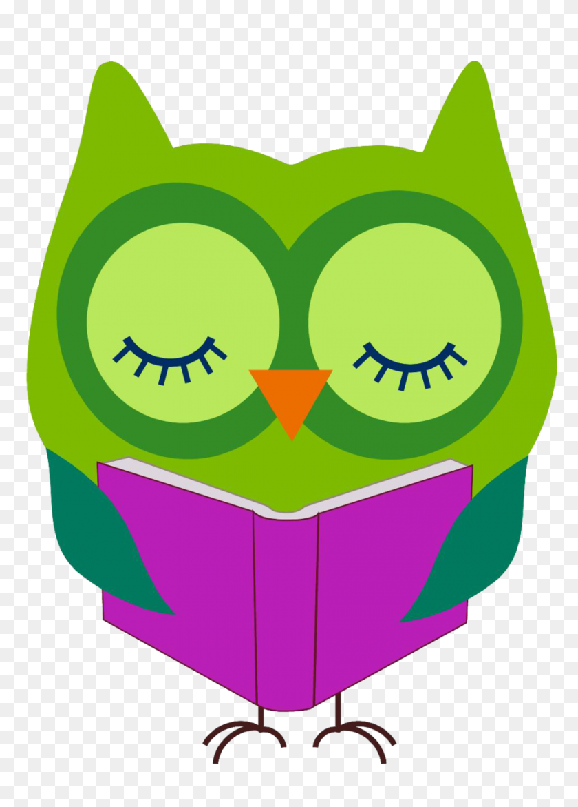 900x1283 Download Owl Reading Clipart Owl Clip Art Owl, Reading - Snowy Owl Clipart