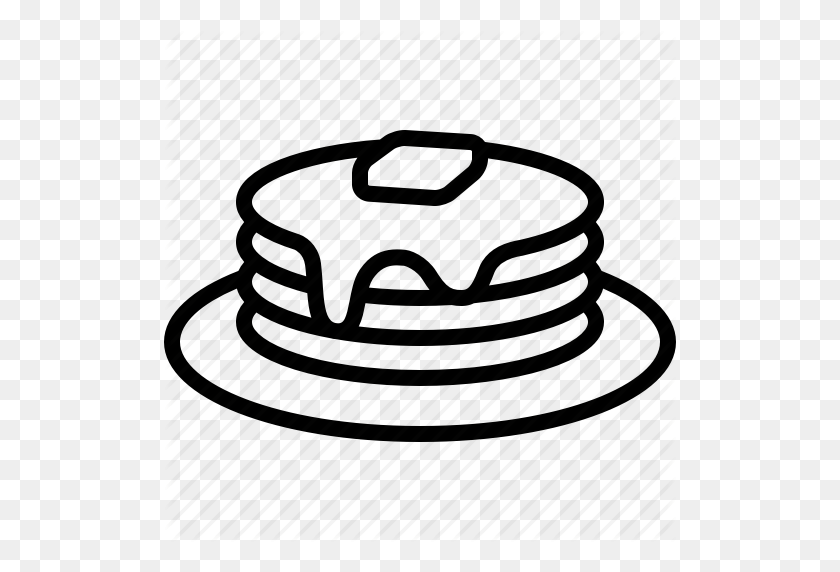 512x512 Download Pancake Icon Png Clipart Pancake Breakfast Clip Art - Breakfast Clipart PNG