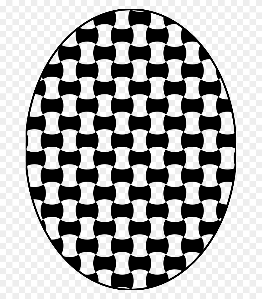 675x900 Download Pattern Weave Blackwhite Clipart - Weave PNG