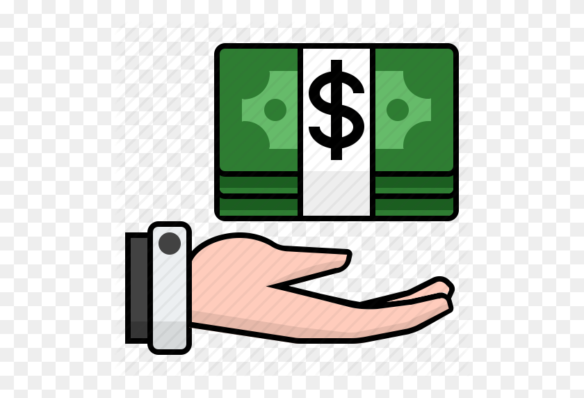 512x512 Download Payment Money Clipart Payment Money Clip Art Money - Money In Hand Clipart