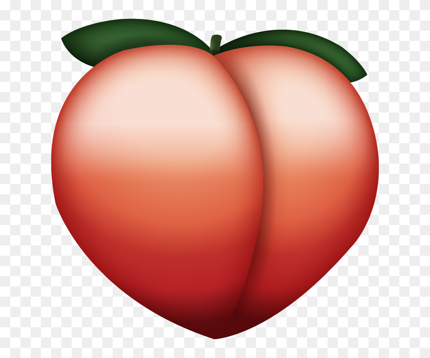 640x640 Download Peach Emoji Icon Emoji Island - Peach Emoji PNG