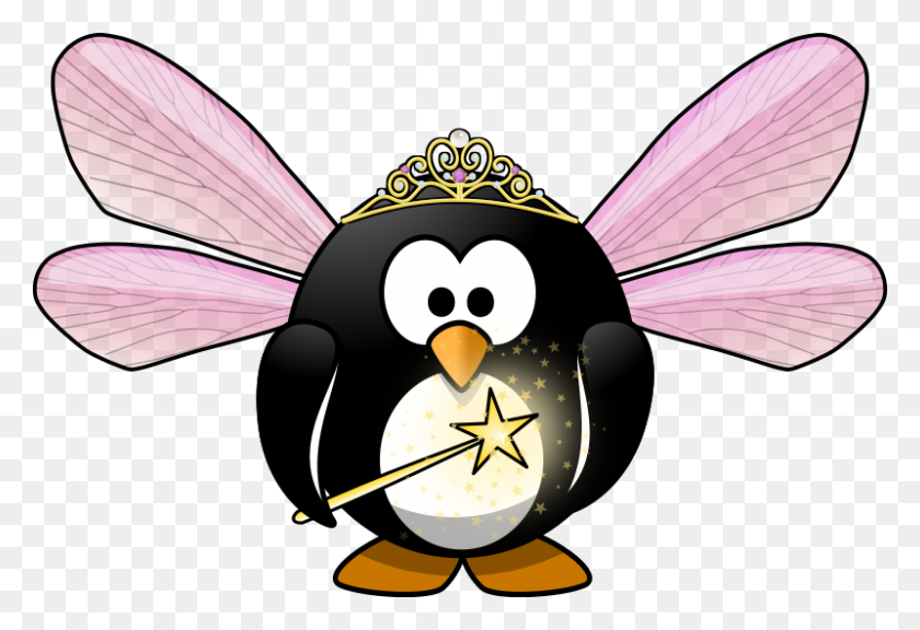 800x530 Download Penguin Fairy Clipart Little Penguin The Crested Penguins - Fairy Clipart
