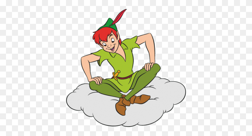 400x396 Download Peter Pan Free Png Transparent Image And Clipart - Peter Pan Clipart