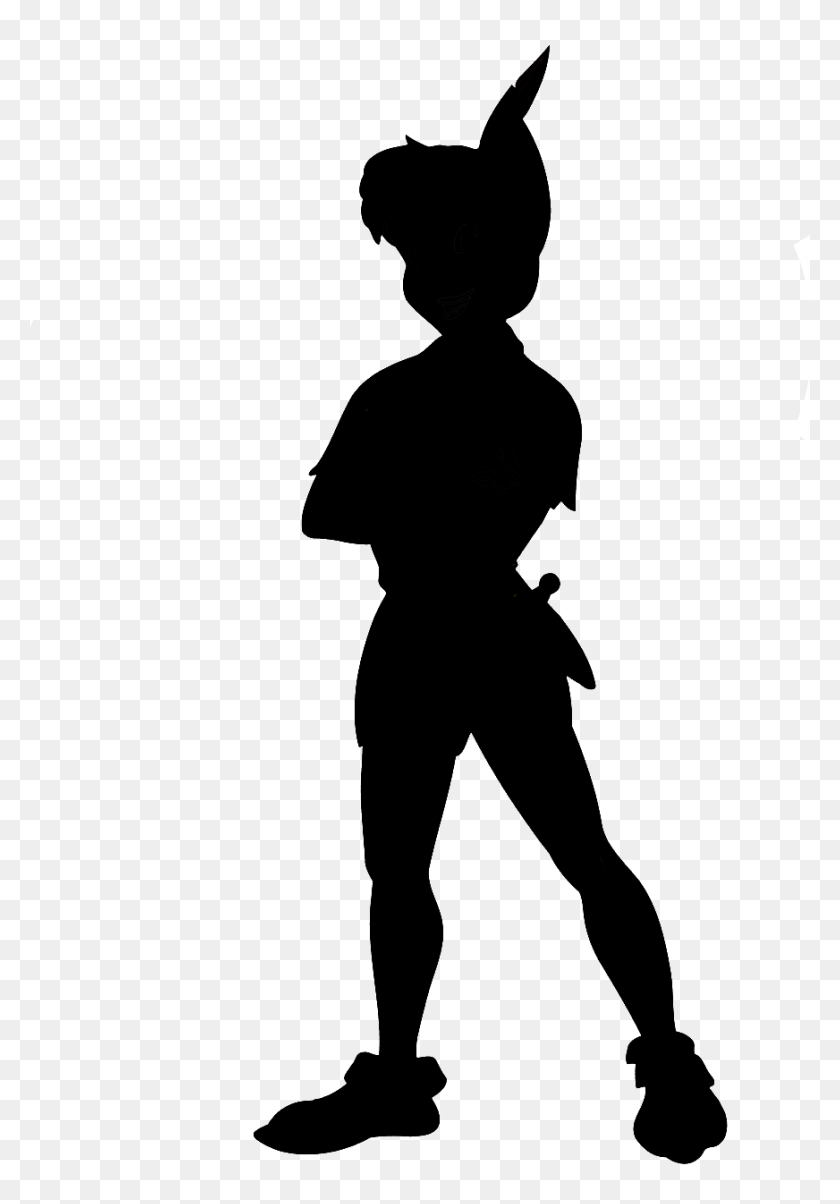 872x1279 Download Peter Pan Shadow Clipart Peter Pan Peter And Wendy - Peter Pan Clipart Black And White