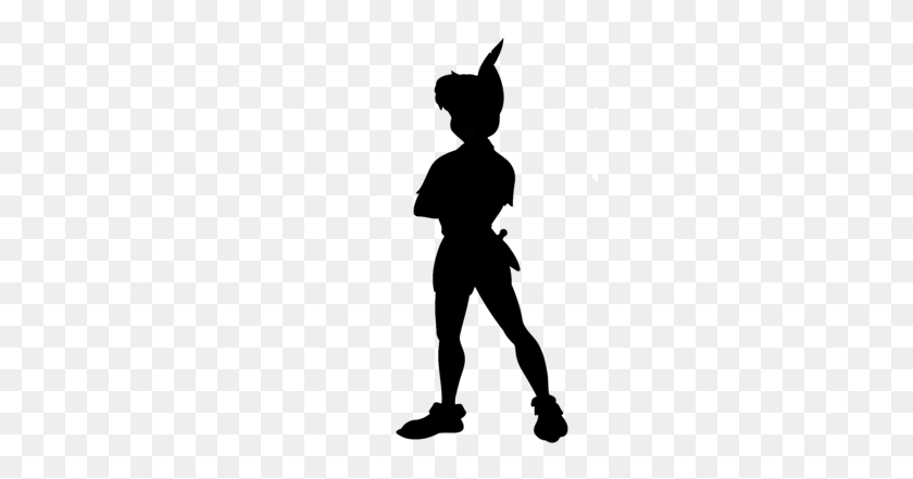 260x381 Download Peter Pan Shadow Clipart Peter Pan Peter And Wendy - Captain Hook Clipart