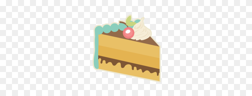 Download Piece Of Cake Transparent Background Clipart Chocolate - Piece Of Pie Clipart