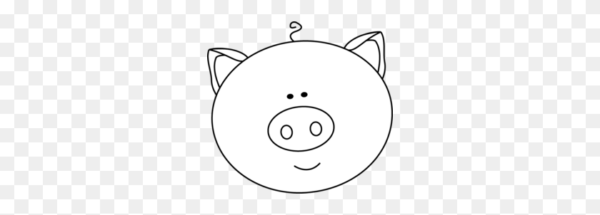 260x242 Download Pig Face Clipart Pig Clip Art Clipart Free Download - Pig Clipart Outline