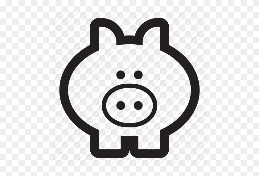 512x512 Download Pig Icon Png Clipart Pig Computer Icons Clip Art Pig - Cartoon Pig Clipart