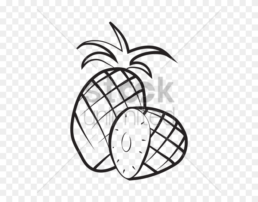 600x600 Download Pineapple Clipart Drawing Клипарт Рисунок, Ананас - Ананас В Солнцезащитных Очках Клипарт