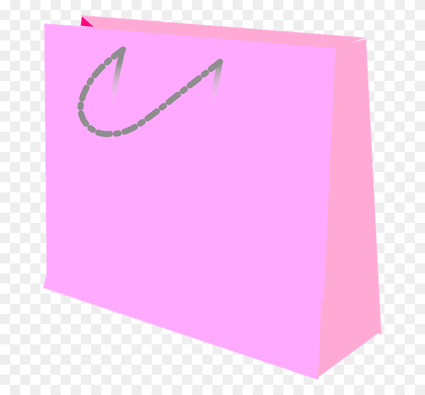 669x720 Скачать Pink Gift Bag Clipart Bag Clip Art Bag, Shopping, Pink - Gift Clipart Free