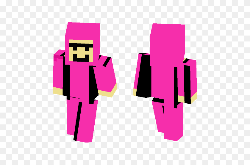 584x497 Скачать Скин Pink Guy Для Minecraft Бесплатно Superminecraftskins - Pink Guy Png