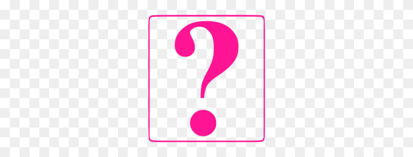 260x260 Download Pink Question Mark Clipart Question Mark Computer - Exclamation Point Clipart