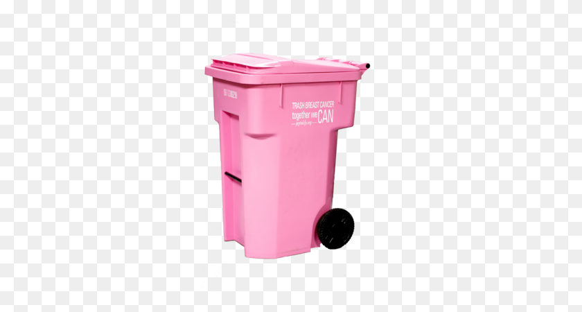 260x390 Download Pink Trash Can Clipart Rubbish Bins Waste Paper Baskets - Trashcan PNG