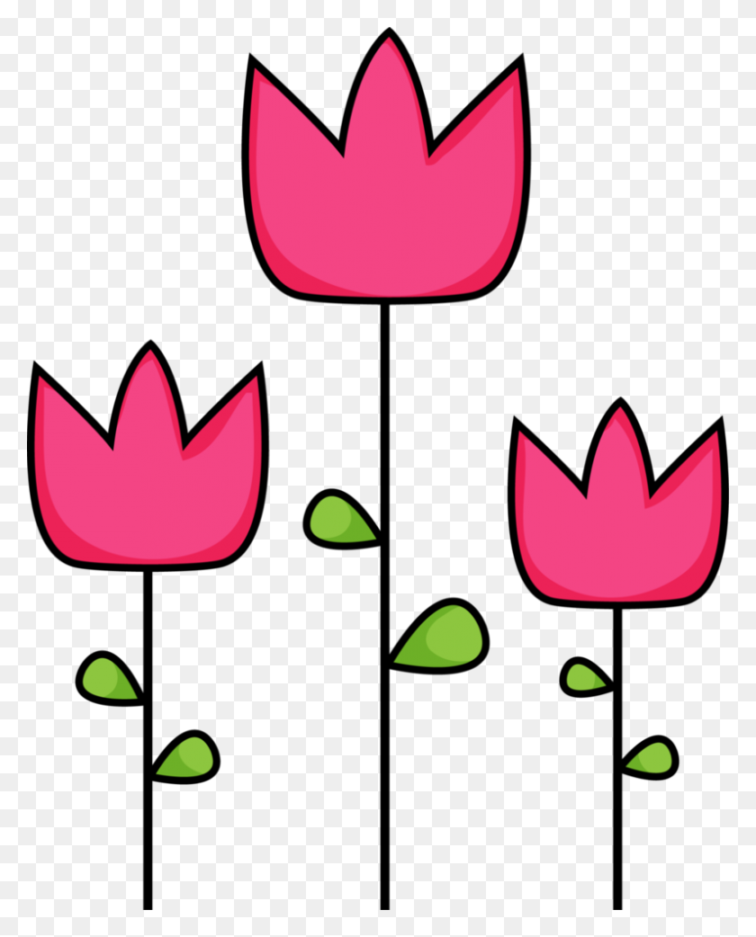 796x1003 Download Pink Tulip Png Image Clipart Png Free Freepngclipart - Tulip PNG