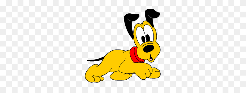 260x260 Download Pluto Baby Clipart Pluto Mickey Mouse Clip Art Yellow - Disney Tsum Tsum Clipart