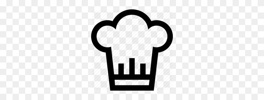 260x260 Download Png Cooking Icon Clipart Chef Clip Art Chef, Cooking - Heart And Cross Clipart