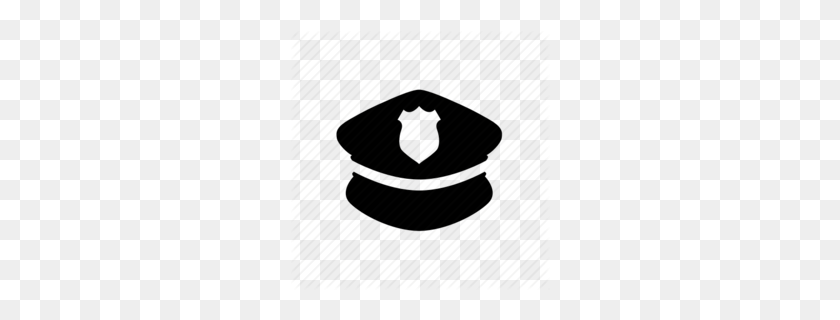 260x260 Скачать Значок Полицейской Фуражки Клипарт Полицейский Картинки - Офицер Клипарт