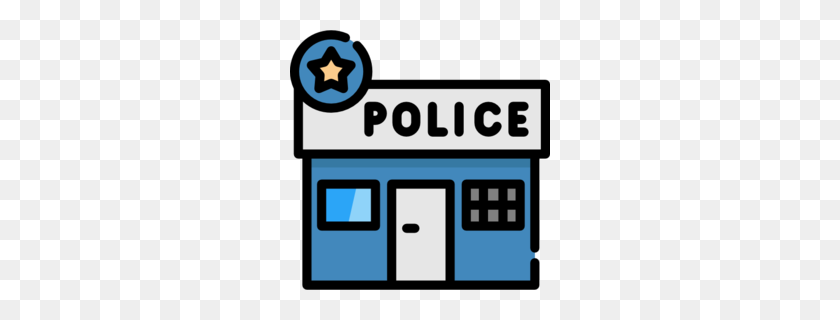 260x260 Descarga El Icono De La Estación De Policía