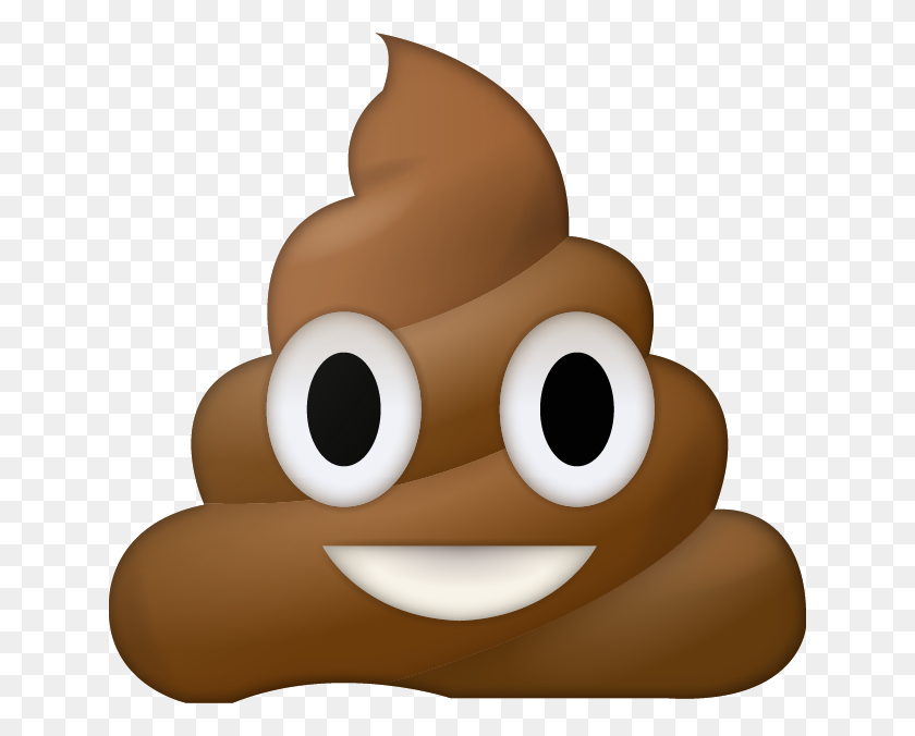 640x616 Скачать Poop Emoji Cake Decoration In Emoji - Shit Clipart