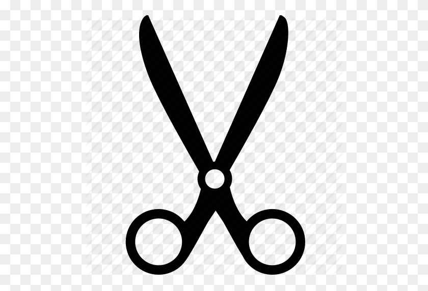 512x512 Download Portable Network Graphics Clipart Scissors Clip Art - Scissors Clipart Black And White