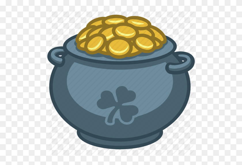 512x512 Download Pot Of Gold Emoji Png Clipart Computer Icons Clip Art - Pot Of Gold Clipart Free