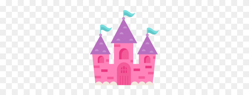 260x260 Download Princess Castle Png Clipart Clip Art Pink, Design - Prince And Princess Clipart
