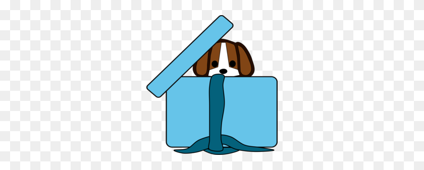 260x277 Download Puppy In A Box Clipart Beagle Puppy Clip Art Puppy,dog - Puppy Clipart Images
