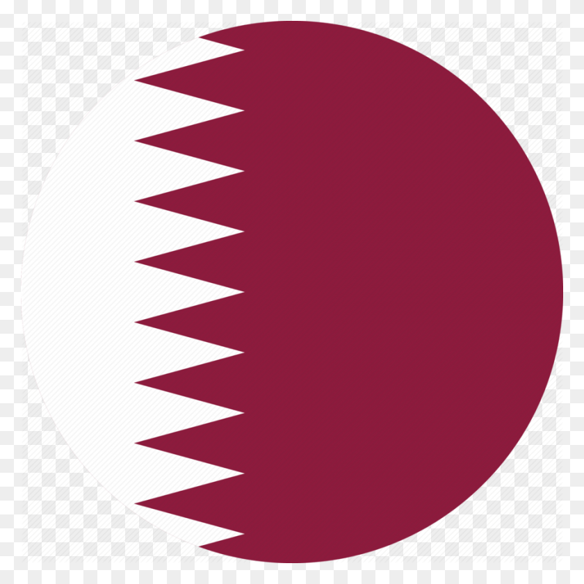 900x900 Download Qatar Flag Circle Png Clipart Flag Of Qatar Flag, Red - Cirlce PNG