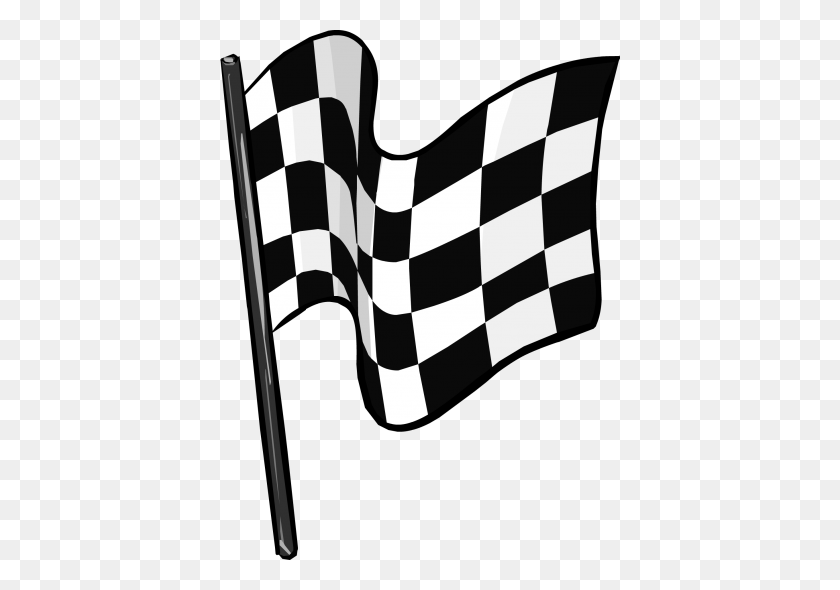 400x530 Download Racing Flag Free Png Transparent Image And Clipart - Race PNG