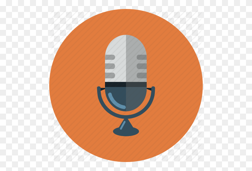 512x512 Download Record Audio Icon Clipart Microphone Sound Recording - Reproduction Clipart