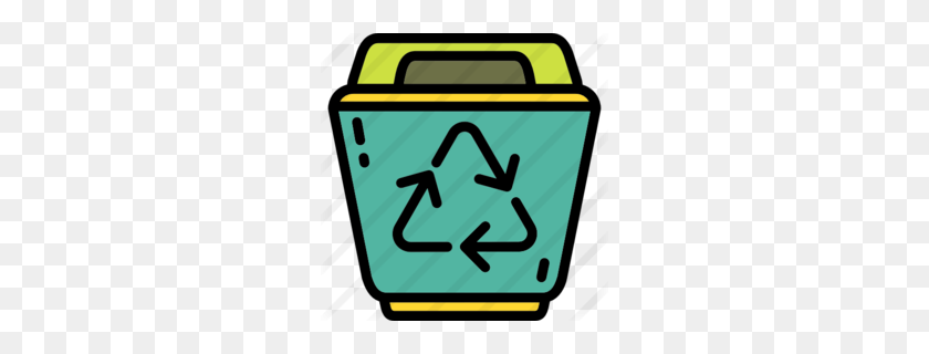 260x260 Download Recycling Clipart Recycling Symbol Waste Green, Yellow - Recycle Sign Clip Art
