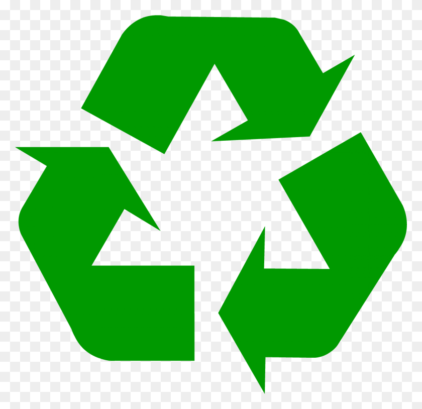 1200x1161 Download Recycling Symbol - X Clipart Transparent Background