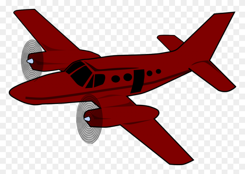 900x618 Download Red Aeroplane Clipart Airplane Aircraft Clip Art - Plane Ticket Clipart