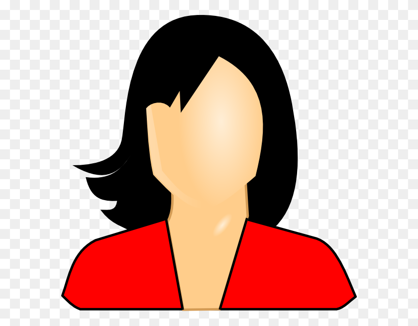 594x595 Descargar Icono De Mujer Roja Clipart - Icono De Mujer Png