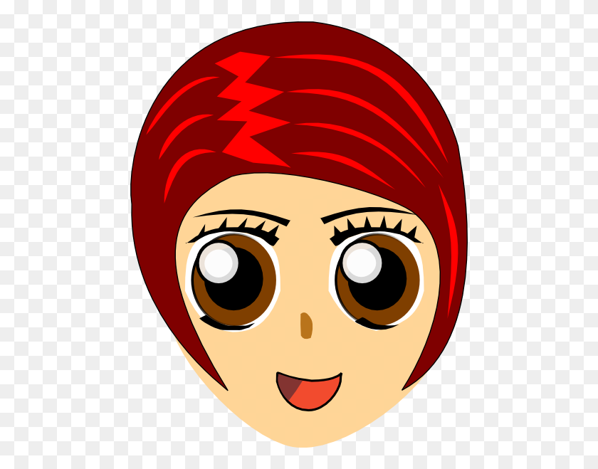 474x599 Descargar Red Hair Girl Clipart - Red Hair Clipart