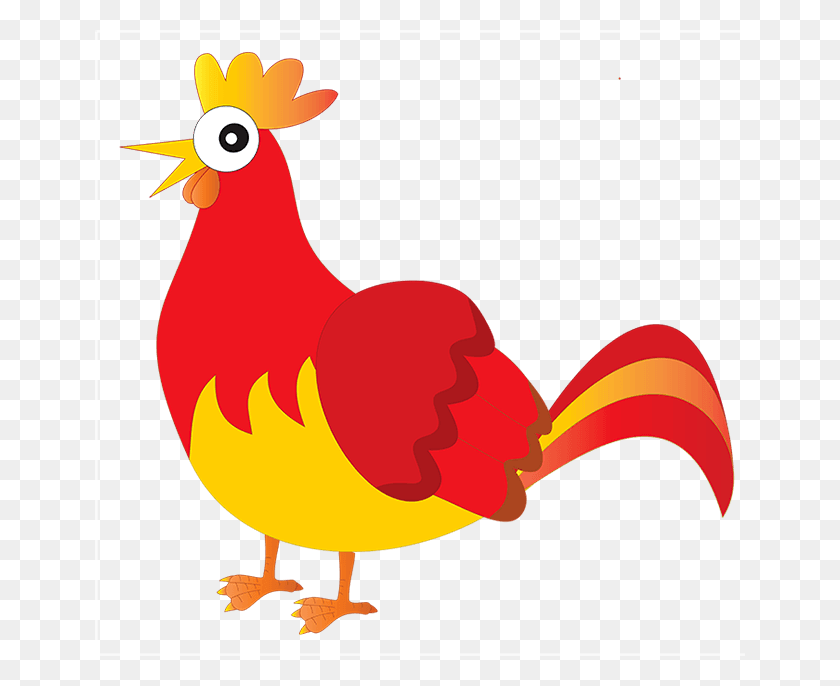 650x626 Скачать Клипарт Красная Курица Цыпленок Маленькая Красная Курица Картинки - Бесплатный Клипарт Курица