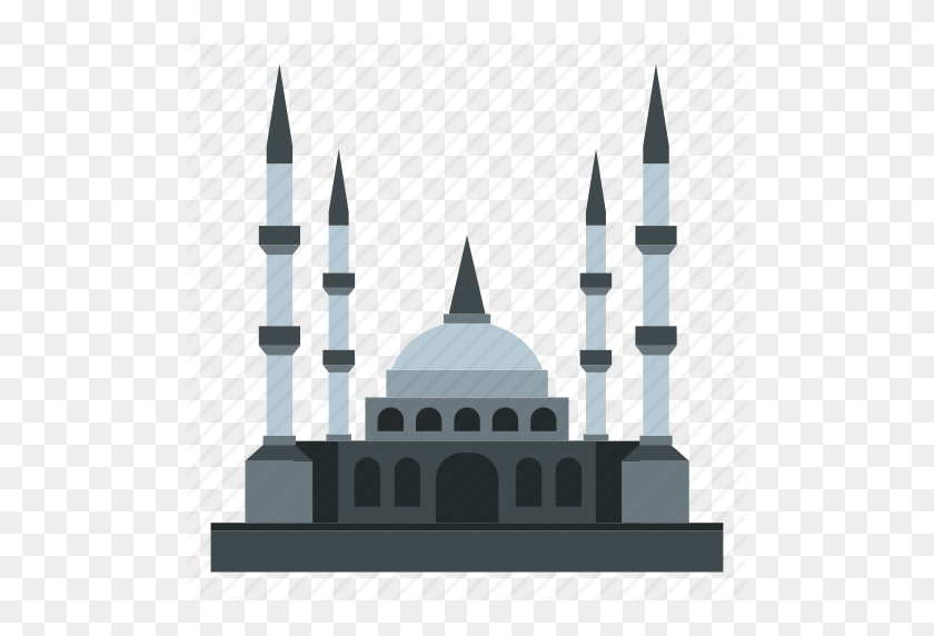 512x512 Download Red Mosque Icon Transparent Clipart Mosque Clip Art - Mecca Clipart