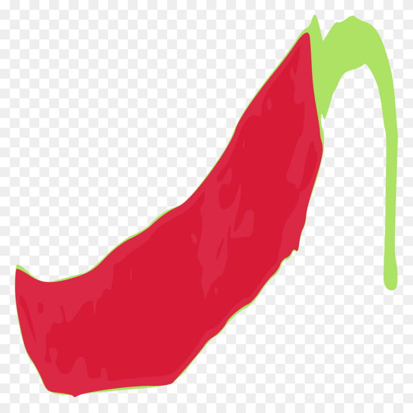 900x900 Download Red Pepper Clipart - Chili Clipart