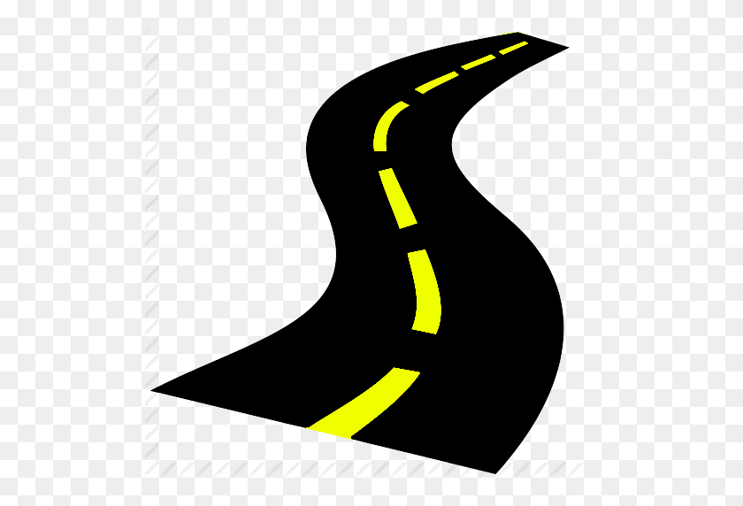 512x512 Download Road Png Clipart Highway Clip Art Road Clipart Free - Road Clipart PNG