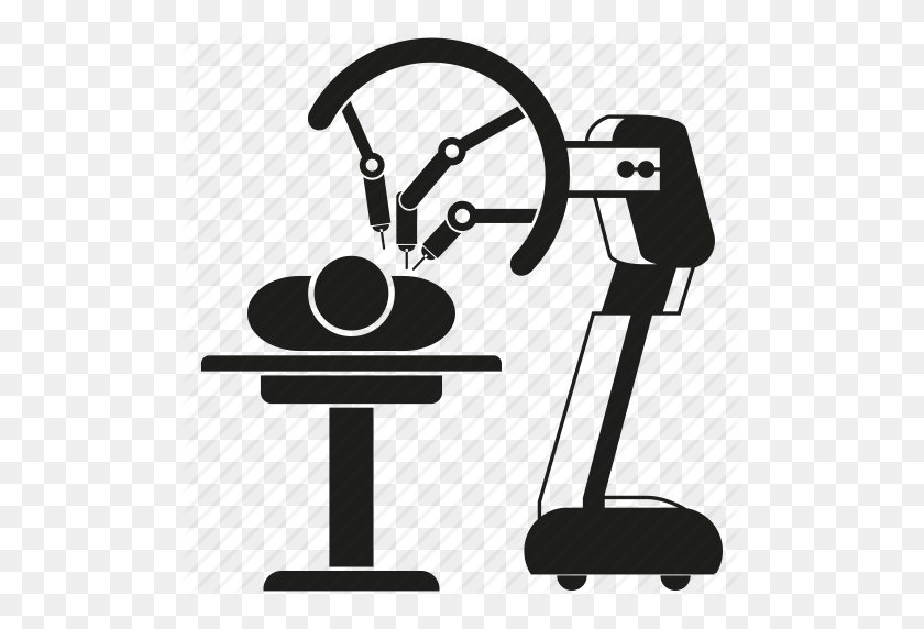 512x512 Download Robotic Surgery Icon Clipart Robot Assisted Surgery Surgeon - Surgery Clip Art