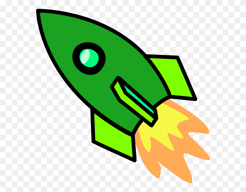 594x596 Download Rocket Clipart - Rocket PNG
