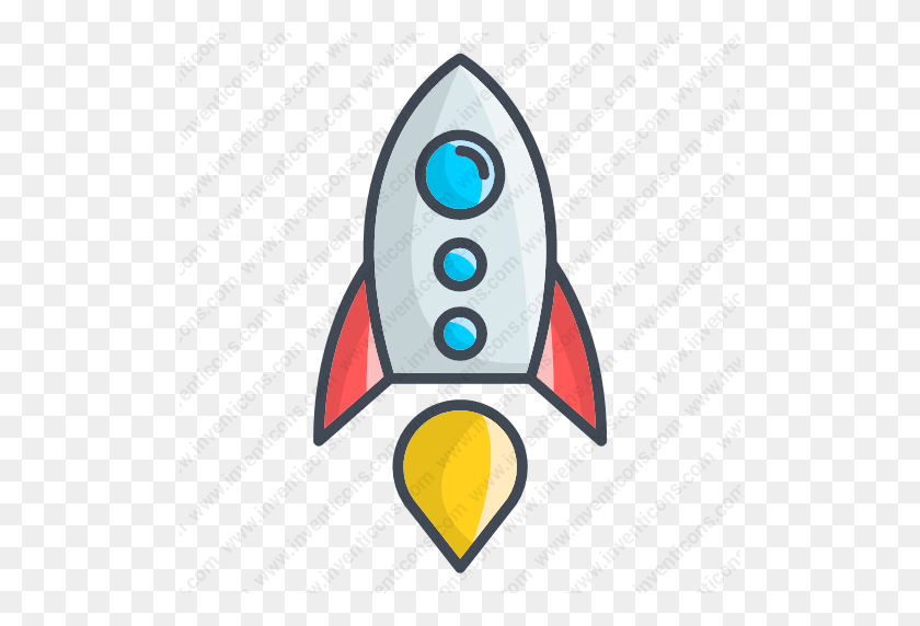 512x512 Download Rocket Icon Inventicons - Rocket Icon PNG