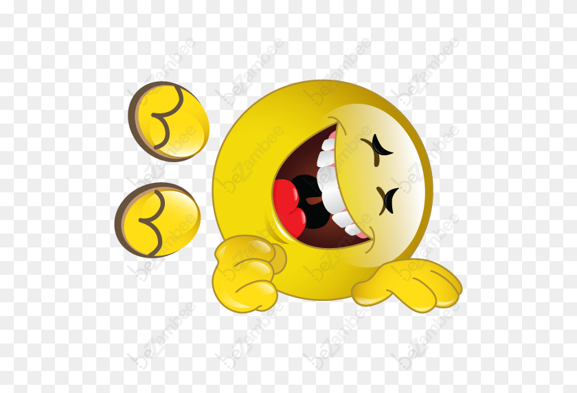 512x512 Download Rolling On The Floor Laughing Emoticon Clipart Emoticon - Laughing Clipart